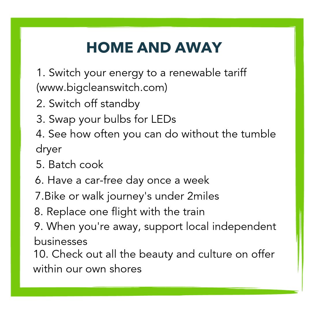 Sustainable(ish) Home and Away